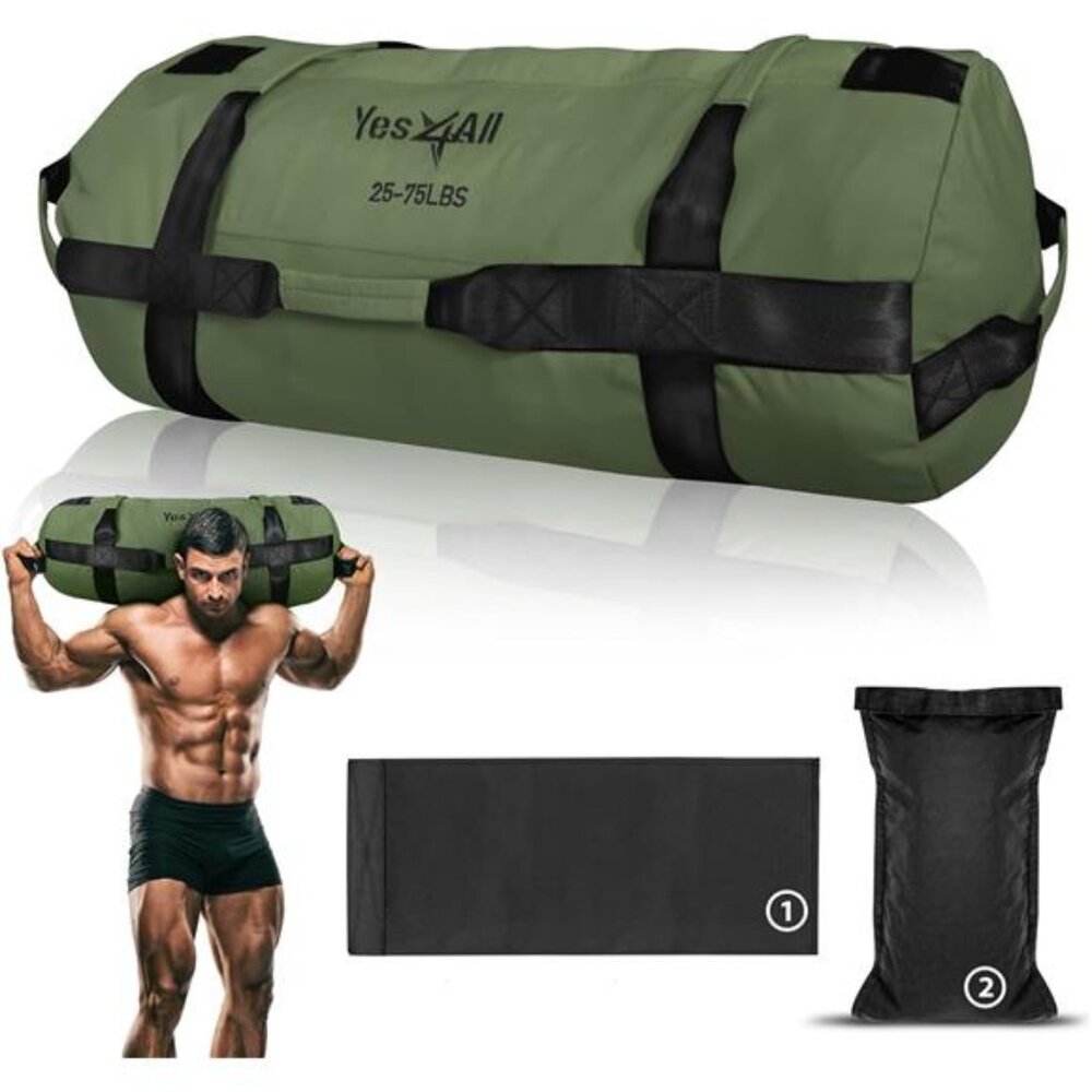 All Sandbags for Working Out, Adjustable Sand Bags for Weight Training